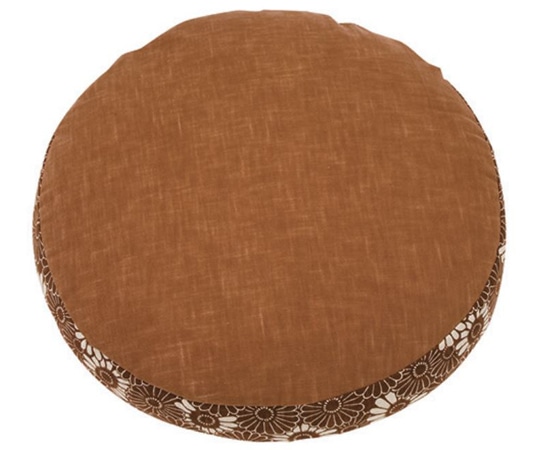 アズワン 円筒ビーズ 座布団 栗梅 CRE0008TU 1個（ご注文単位1個）【直送品】