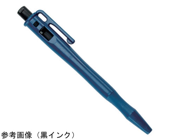 エルフォルグ スプリングレス型/キャップレス クリオタイプインク・ノック式(標準クリップ)ボディ色青/インク色黒 RG-RPC-BK 1本（ご注文単位1本）【直送品】