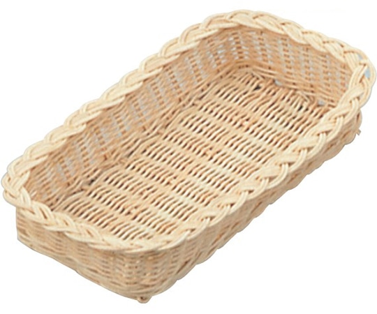 アズワン 籐製ナイフ・フォーク入 角 大 #16-436 1個（ご注文単位1個）【直送品】