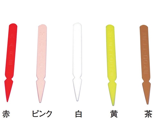 アズワン ステーキマーカー(1000本入)白(ミディアム)  1箱（ご注文単位1箱）【直送品】