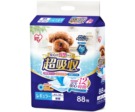 アイリスオーヤマ 超吸収ペットシーツ レギュラー88枚 CPS-88 1個（ご注文単位1個）【直送品】