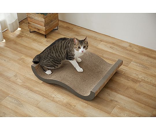 アイリスオーヤマ モチーフ爪とぎベッドタイプ P-MTBD-60 1個（ご注文単位1個）【直送品】