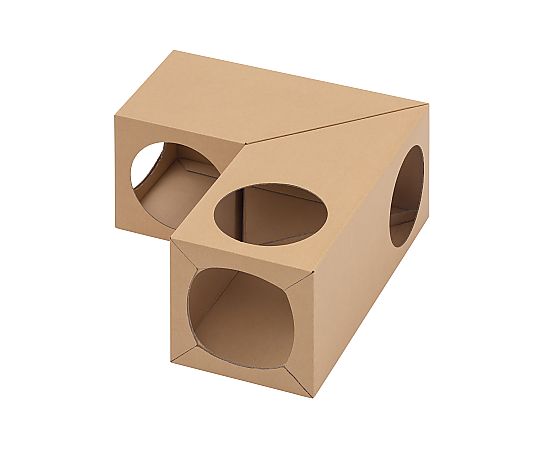 アイリスオーヤマ ねこねこトンネル L字単品 P-NTLT 1個（ご注文単位1個）【直送品】