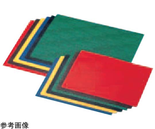 えいむ レザータッチグルーブ ランチョンマット 大 ブルー LM-21 1枚（ご注文単位1枚）【直送品】