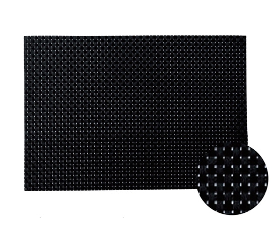 えいむ えいむ ブランナーマット ブラック&ブラックチェック PM-103 1枚（ご注文単位1枚）【直送品】