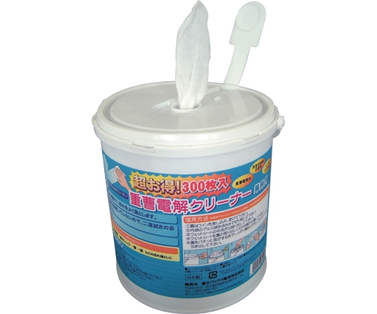 アズワン 重曹電解クリーナー 300枚入  1個(ご注文単位1個)【直送品】