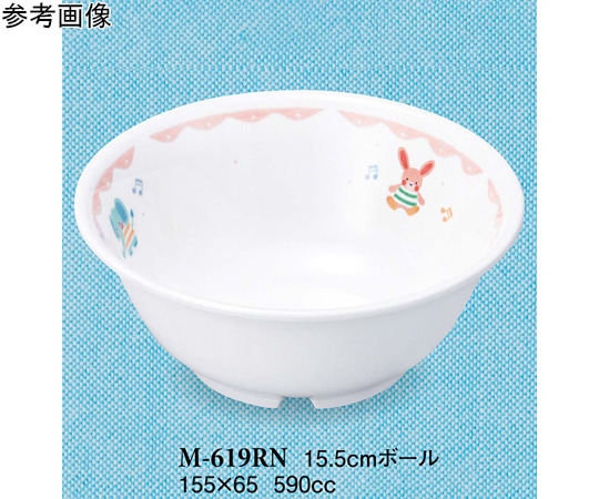 スリーライン 15.5cm ボール るんるん 90個入 M-619RN 1ケース（ご注文単位1ケース）【直送品】