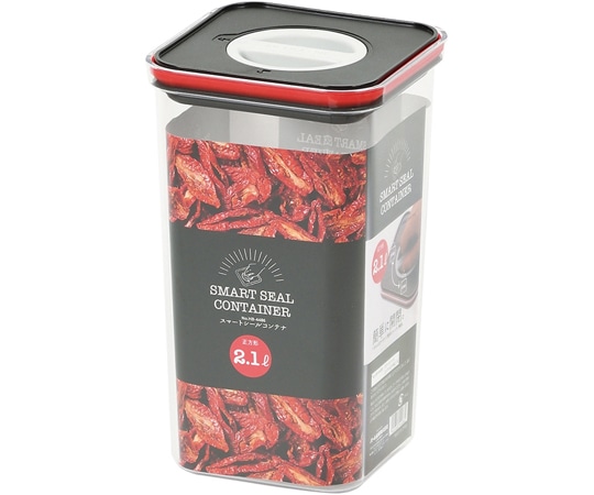 パール金属 スマートシール コンテナ正方形 2.1L HB4486 1個（ご注文単位1個）【直送品】