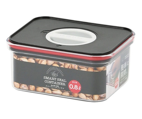 パール金属 スマートシール コンテナ長方形 0.8L HB4488 1個（ご注文単位1個）【直送品】