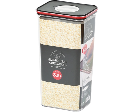 パール金属 スマートシール コンテナ長方形 3.6L HB4491 1個（ご注文単位1個）【直送品】