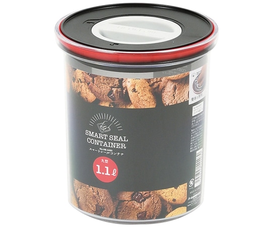 パール金属 スマートシール コンテナ丸型 1.1L HB4493 1個（ご注文単位1個）【直送品】