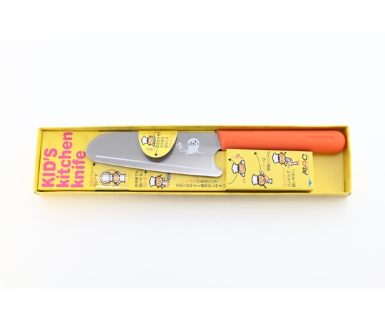 マック キッズキッチンナイフ オレンジ 125mm KK-50 1個（ご注文単位1個）【直送品】