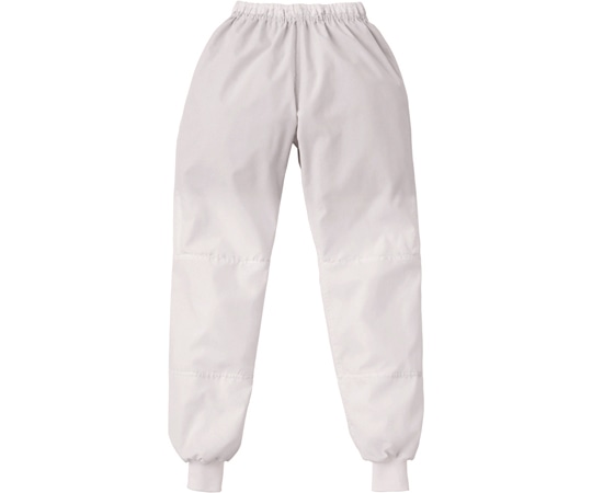 KAZEN スラックス(男女兼用) ホワイト S KZN801-20 S 1着（ご注文単位1着）【直送品】