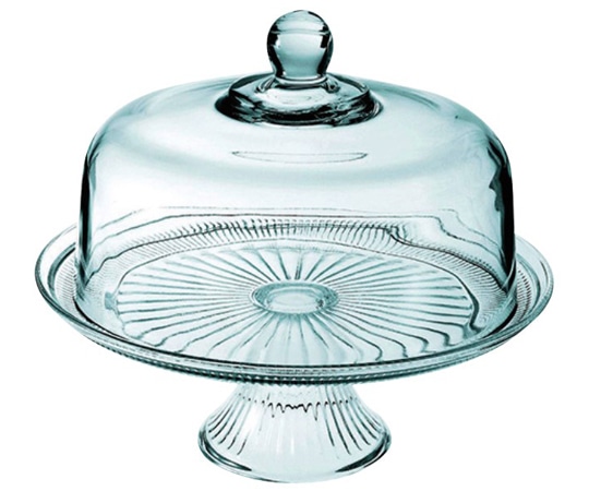 二ノ宮クリスタル カントン ケーキドーム 86475 AH-796 1個(ご注文単位1個)【直送品】