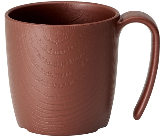 スケーター 木目 持ちやすいコップ ブラウン NMGS1HB 1個（ご注文単位1個）【直送品】