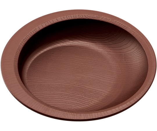 スケーター 木目 すくいやすいプレート ブラウン NPLS2B 1個（ご注文単位1個）【直送品】