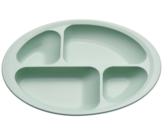 スケーター 木目 すくいやすい仕切プレート グリーン NLPS1B 1個（ご注文単位1個）【直送品】