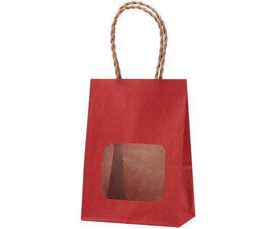 アズワン ウィンドウミニバッグ ルージュ 110×60×150mm 1箱(25枚×4包入) XZT65214 1箱（ご注文単位1箱）【直送品】