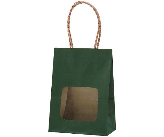 アズワン ウィンドウミニバッグ エメラルド 110×60×150mm 1箱(25枚×4包入) XZT65215 1箱（ご注文単位1箱）【直送品】