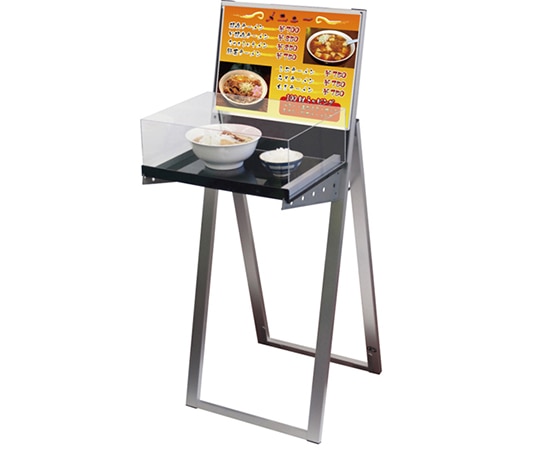 常磐精工 ラックスタンド看板 A3横 ブラック(アクリルボックス付) RASKA-A3YB 1台（ご注文単位1台）【直送品】