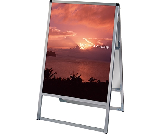 常磐精工 バリウススタンド看板 アルミ複合板タイプ 600×900 両面 VASKAP-600X900R 1台（ご注文単位1台）【直送品】