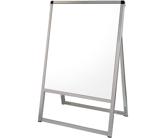 常磐精工 バリウススタンド看板 ホワイトボードタイプ 450×600 片面 VASKWB-450X600K 1台（ご注文単位1台）【直送品】