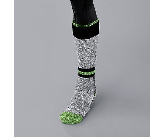 アズワン [XL]   ソックス(防寒/アクリル・ナイロン・PP・ウール) EA915GG-37 1足(ご注文単位1足)【直送品】