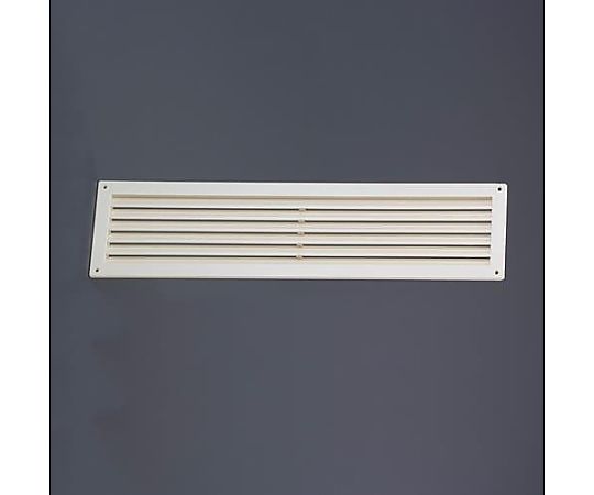 アズワン 100x400mm ドア用ガラリ(ミルキーホワイト) EA997MF-1 1個(ご注文単位1個)【直送品】