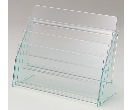 ライオン事務器 卓上パンフレットスタンド(組立式) PS-231A 1台(ご注文単位1台)【直送品】