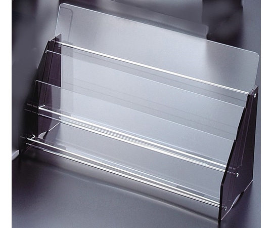 ベロス パンフレットスタンド A4判 2列2段 PE-422A 1個(ご注文単位1個)【直送品】