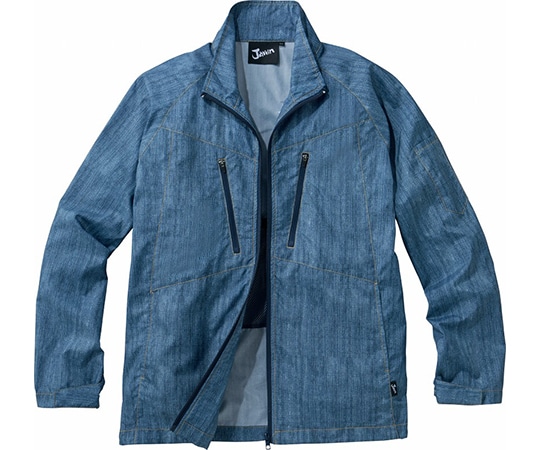 自重堂 空調服長袖ジャケット インディゴ EL 54050 1枚(ご注文単位1枚)【直送品】