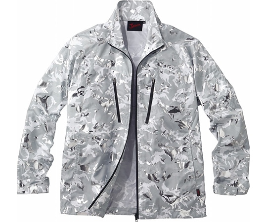 自重堂 空調服長袖ジャケット シャイニーSVカモフラ M 54050 1枚(ご注文単位1枚)【直送品】