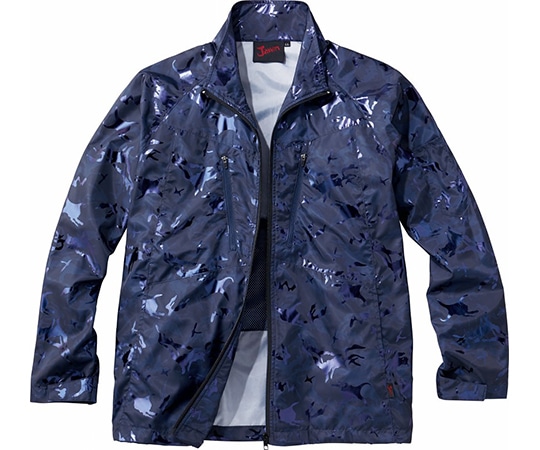 自重堂 空調服長袖ジャケット シャイニーNVカモフラ L 54050 1枚(ご注文単位1枚)【直送品】