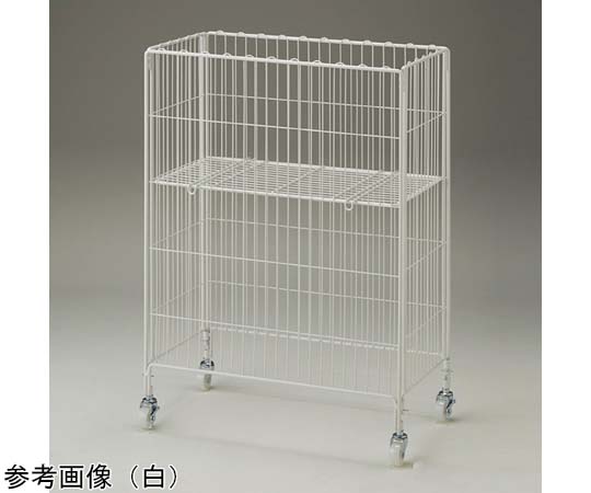 ストア・エキスプレス ワイヤーワゴン 白 W60×D35cm 61-753-25-3 1台（ご注文単位1台）【直送品】