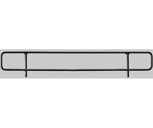 アズワン フォールディングスリット什器中間棚専用 欄干 奥行き35cm用 2本入 61-778-3-1 1セット（ご注文単位1セット）【直送品】