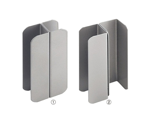 ストア・エキスプレス マグネットパーティション用 連結セット 直線連結セット 1セット(2個入) 61-755-73-3 1セット(ご注文単位1セット)【直送品】