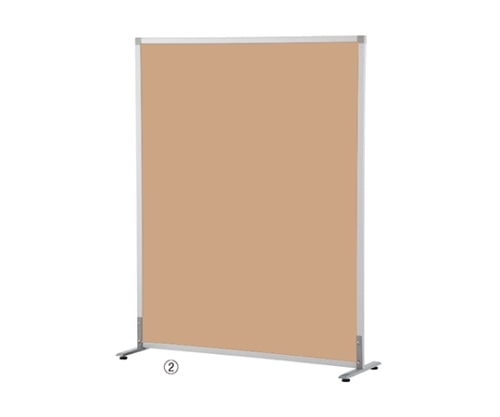 ストア・エキスプレス スクリーンパーティション ナチュラル W120cm アジャスター 61-353-5-2 1台(ご注文単位1台)【直送品】