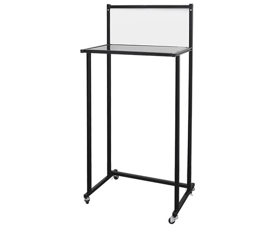 常磐精工 コンパクトデスク グァンチャ600 ブラック キャスター付き G600KB 1台(ご注文単位1台)【直送品】