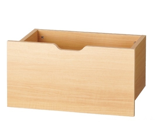 ストア・エキスプレス 木製収納トロッコ W60cm エクリュ 61-423-71-1 1台（ご注文単位1台）【直送品】