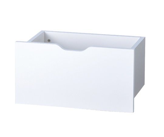 ストア・エキスプレス 木製収納トロッコ W60cm ホワイト 61-423-71-2 1台（ご注文単位1台）【直送品】