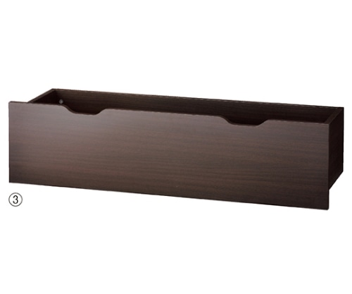 ストア・エキスプレス 木製収納トロッコ W120cm ラスティック柄 耐荷重:30kg 61-751-70-5 1台（ご注文単位1台）【直送品】