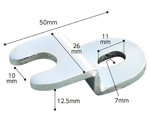 ストア・エキスプレス 【オプション】床面固定金具2個入り 61-48-8-1 1セット（ご注文単位1セット）【直送品】