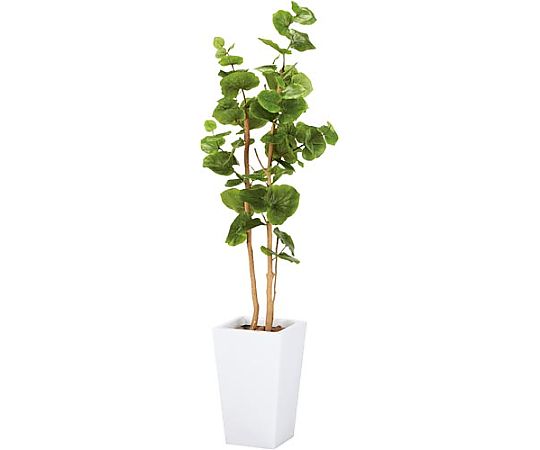 アートクリエイション 人工植物 シーグレープ鉢ホワイト高さ1500光触媒 642KU-014 1個（ご注文単位1個）【直送品】