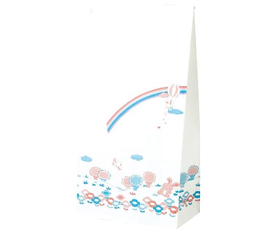 ササガワ ギフトバッグ 角底袋メルヘン特大 1包(100枚入) 50-3504 1包（ご注文単位1包）【直送品】