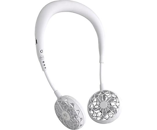 スパイス ダブルファンハンズフリーver.2.0 ホワイト DF201WH 1台(ご注文単位1台)【直送品】