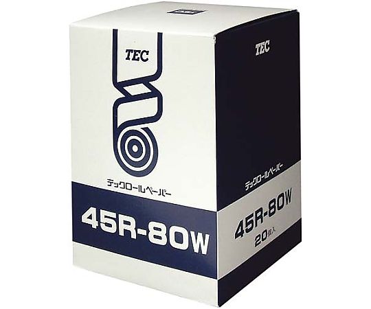 東芝 上質ロールペーパー 20巻 45R-80W 1箱（ご注文単位1箱）【直送品】