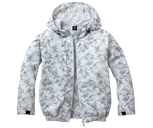 自重堂 空調服長袖ブルゾン シルバーカモフラ EL 74170 1枚(ご注文単位1枚)【直送品】