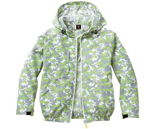 自重堂 空調服長袖ブルゾン グリーンカモフラ LL 74170 1枚(ご注文単位1枚)【直送品】