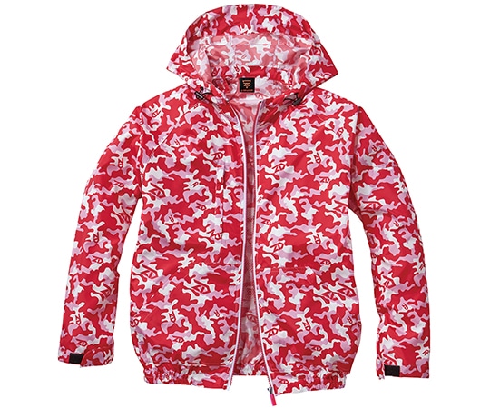 自重堂 空調服長袖ブルゾン ピンクカモフラ 5L 74170 1枚(ご注文単位1枚)【直送品】