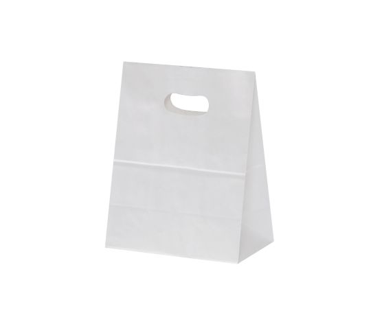 アズワン イーグリップ M 白無地 180×105×225mm 1箱(50枚×10包入) XZT52001 1箱（ご注文単位1箱）【直送品】